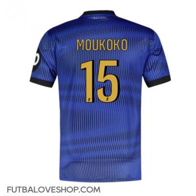 Dres OGC Nice Youssoufa Moukoko #15 Tretina 2024-25 Krátky Rukáv Dres OGC Nice Youssoufa Moukoko #15 Tretina 2024-25 Krátky Rukáv